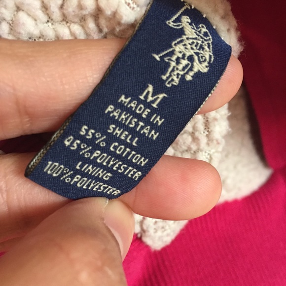 🌈3/20 US Polo dark pink hoodie - Picture 6 of 6